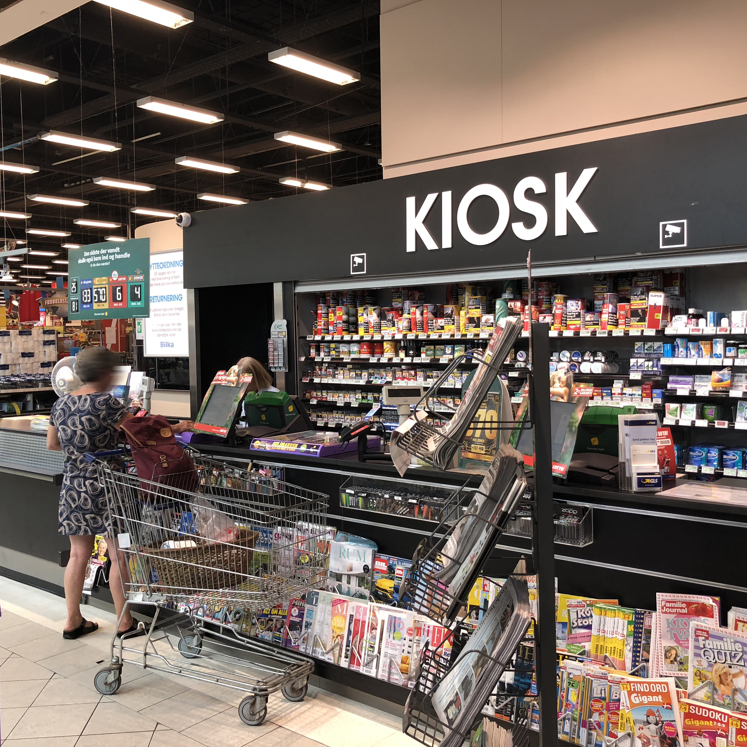 Facade Kundeservice Og Kiosk